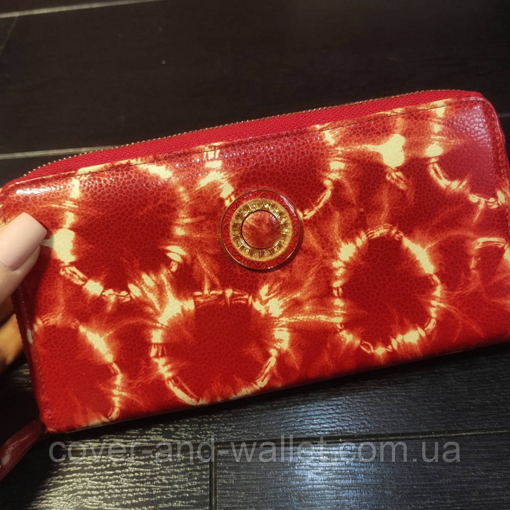 Модний жіночий гаманець на блискавці червоного кольору Moro Jenny Київ - фото 2