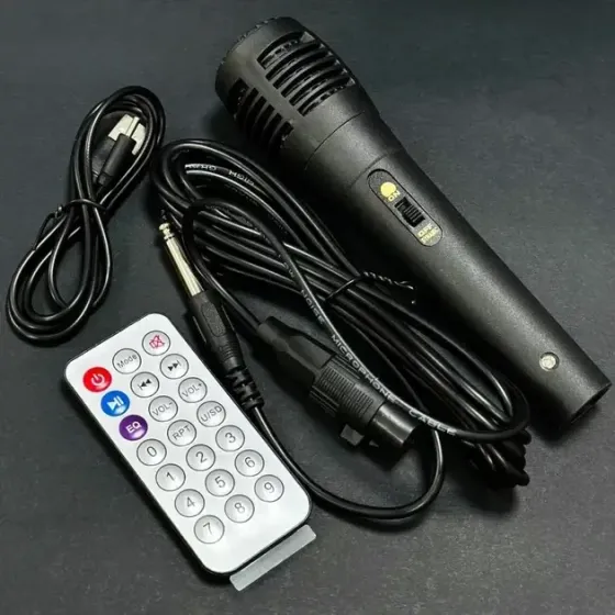 JQS6221 Портативна Bluetooth колонка,  стерео, USB/TF/FM, мікрофон, LED підсвітка Одеса