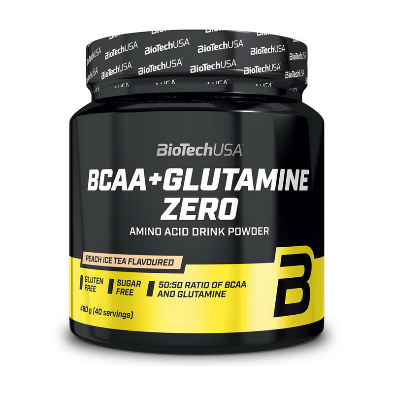 BCAA + Glutamine ZERO (480 g, orange) Луцьк - фото 1