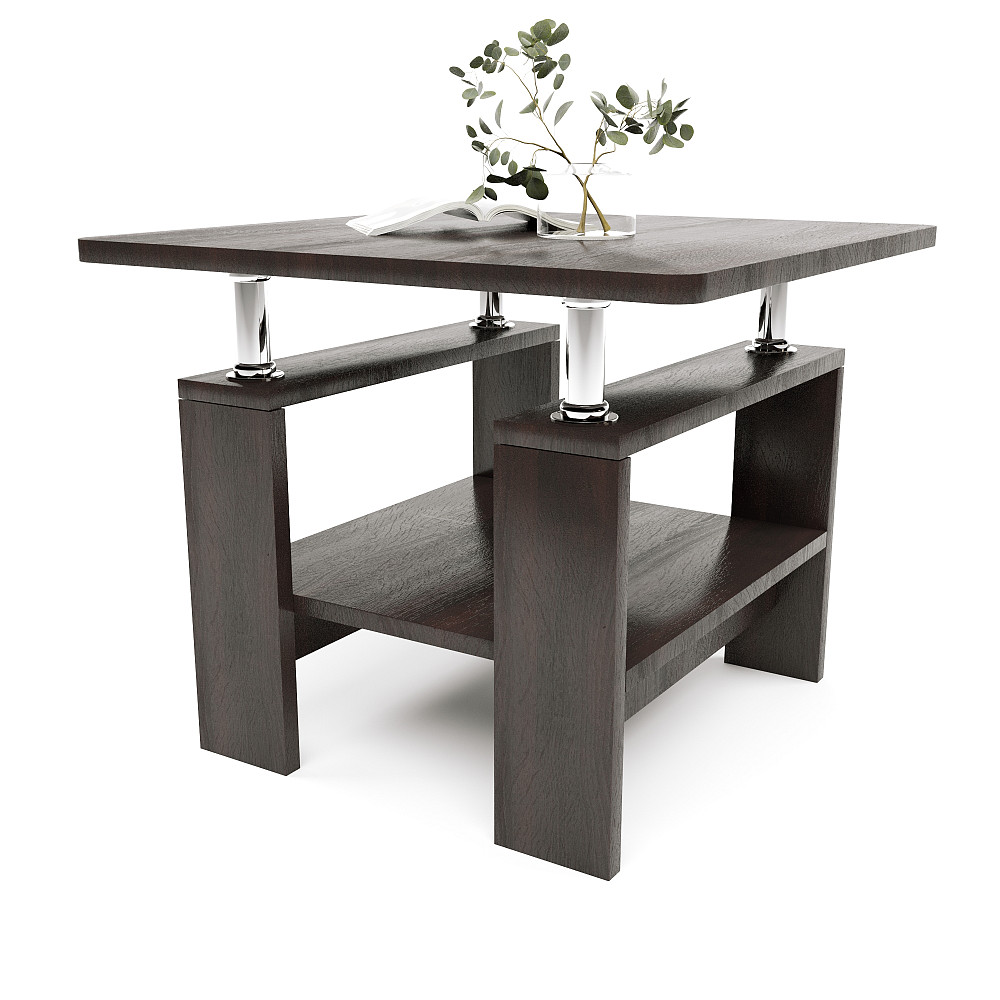 Стіл журнальний Еверест СЖ-2 для вітальні венге темний (DTM-2130) Львів - фото 1