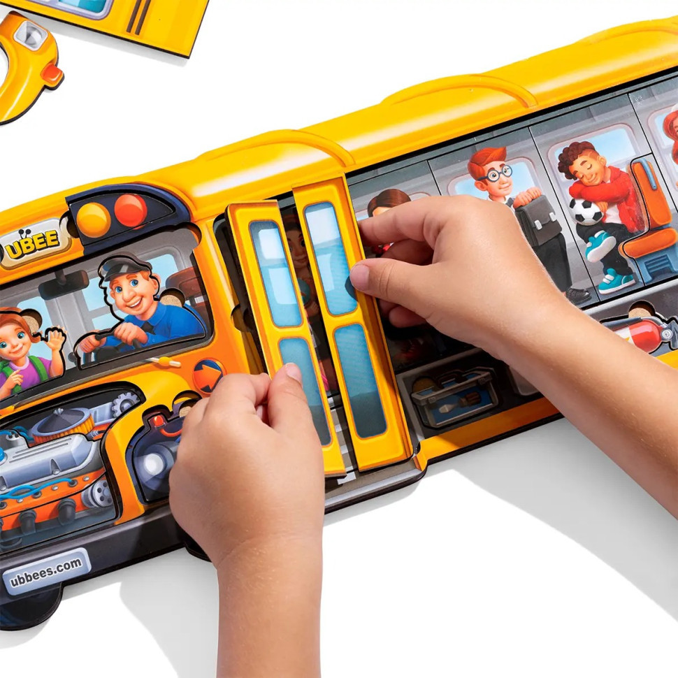 Деревянный пазл-вкладыш 