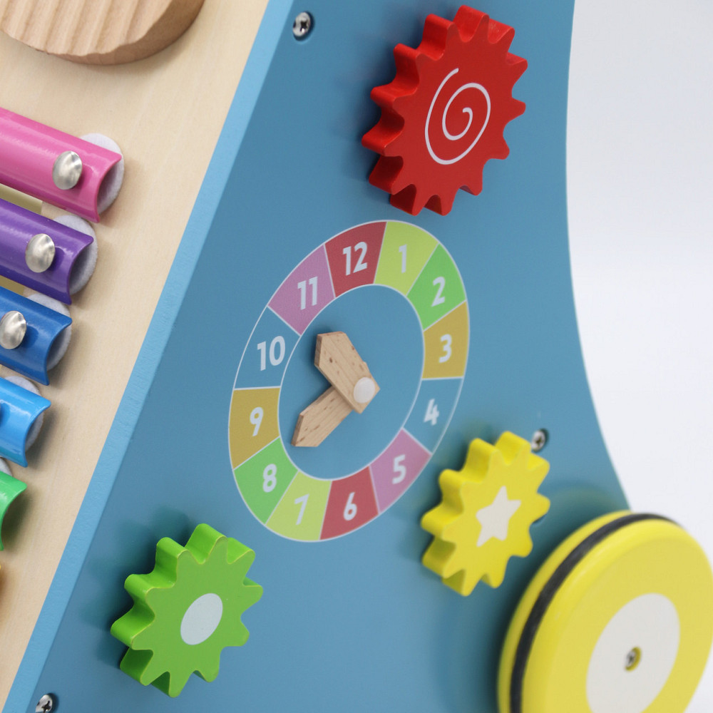 Детская деревянная учебная коляска ходунки AVKO J001 (40008001) для детей Киев - изображение 4