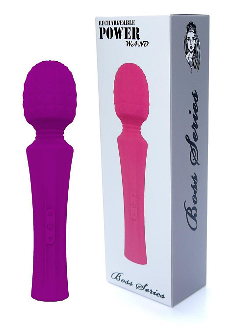 Вибромассажер Rechargeable Power Wand Purple Sex Aura Киев - изображение 1