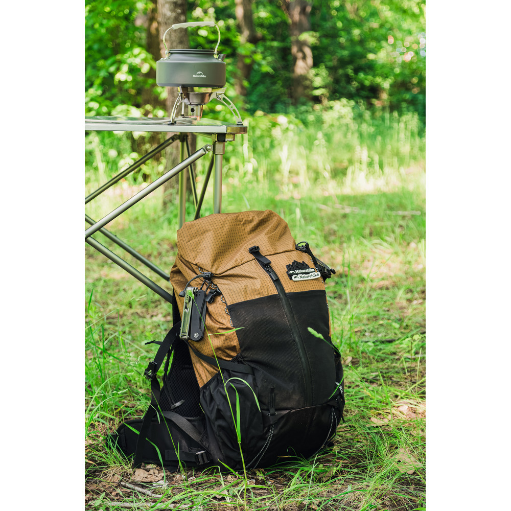 Рюкзак туристичний Naturehike Helium CNK2300016, 30+5 л, коричневий Київ - фото 15