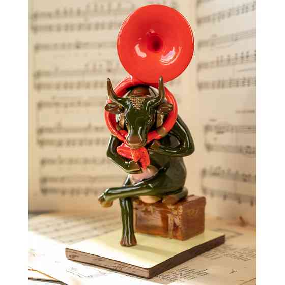 Статуэтка корова Josephine au Trombone (Size M) коллекционная Киев