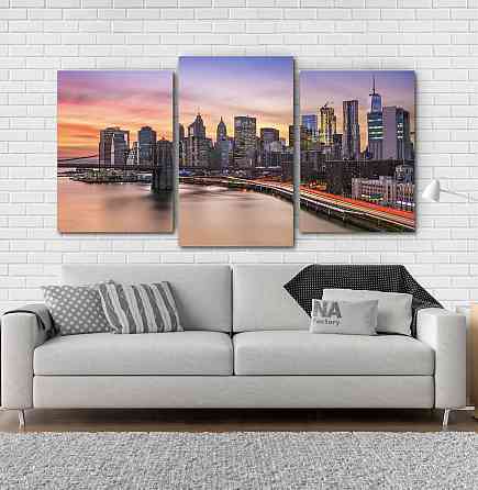 Модульная картина Город Art-33_3 Киев