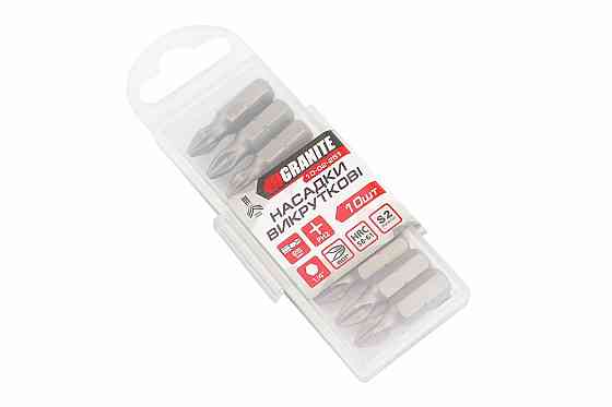 Біта PH2 25мм 1/4" S2 10шт 10-02-251 Київ