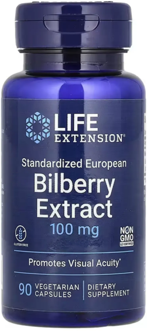 Черника екстракт Life Extension Standardized European Blackberry 90 капс Київ - фото 1