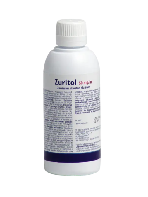 Зуритол (толтразурил) 5 % cуспензия для орального применения 250 мл Calier Винница - изображение 1