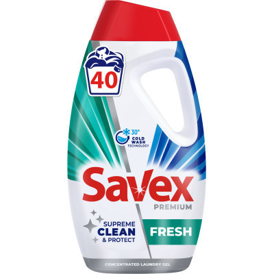 Гель для прання Savex Premium Fresh 1.8 л (3800024048043) Вінниця - фото 1