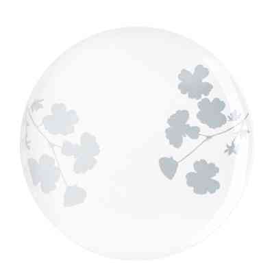 Тарелка Ardesto Capri, 26.8см, порцеляна, біло-блакитний (AR0427CWB) Винница