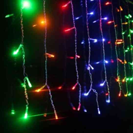 Гирлянда штора 3х3м 360 LED Мульти Винница