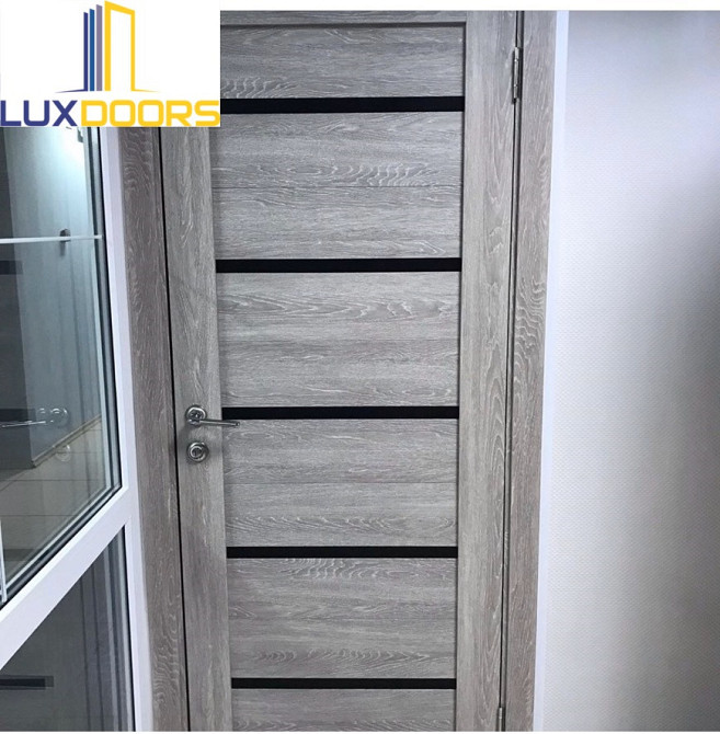 Двери FLORA Ясень Дымчастый Полотно, покрытие eco-tex Киев - изображение 2