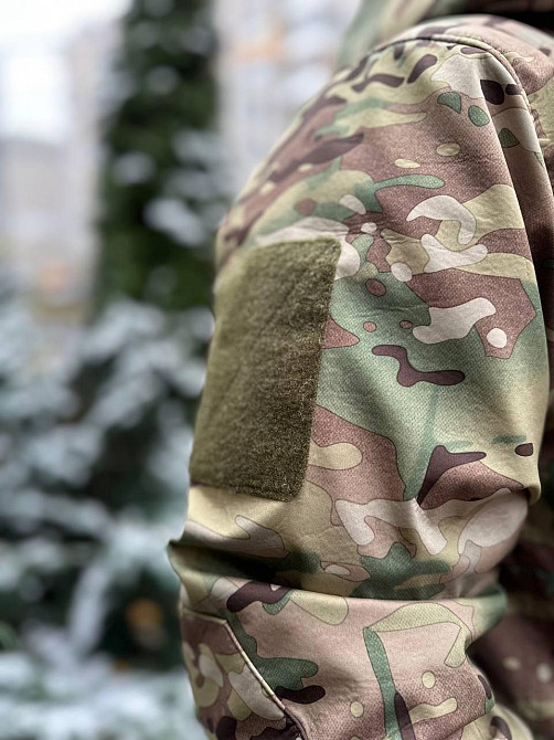 Мужской зимний бушлат с подкладкой Omni-heat (Мультикам) 48 Винница - изображение 6