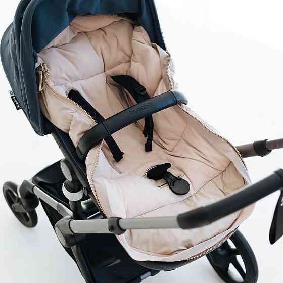 Універсальний зимовий конверт у коляску Бежевий Київ