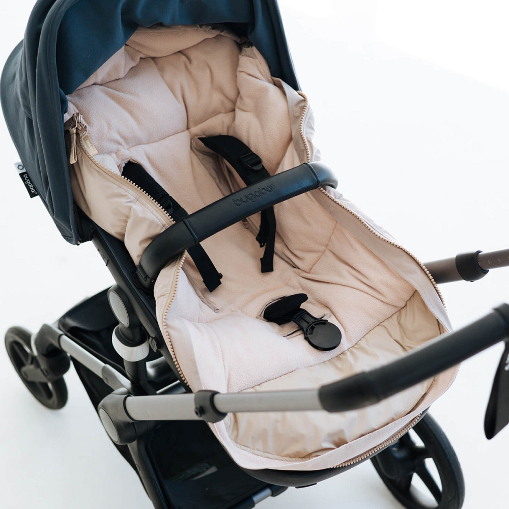 Універсальний зимовий конверт у коляску Бежевий Київ - фото 4