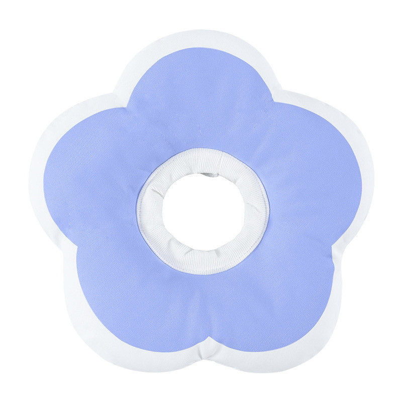 Мягкий воротник-подушка для кошек DT1018 послеоперационный защитный от вылизывания L Purple Київ - фото 1