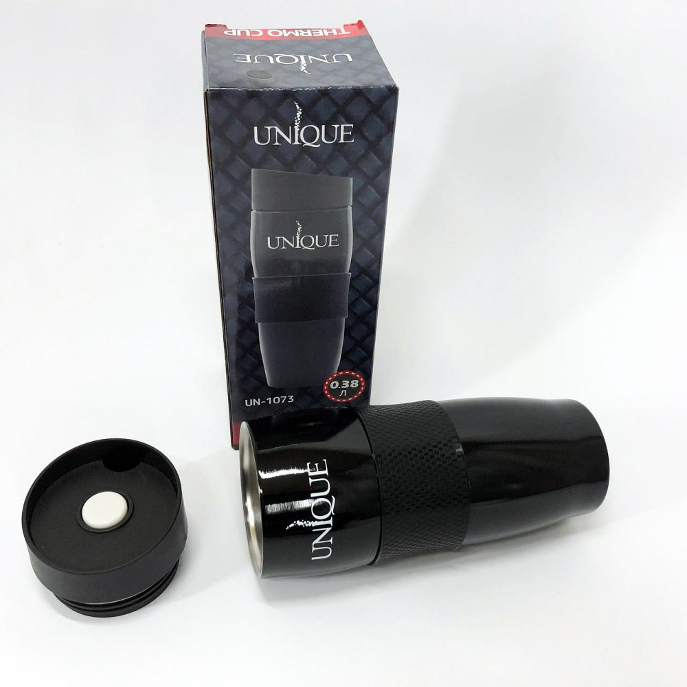 Вакуумный термокружка термос UNIQUE UN-1073 0.38 л, Питьевой термос, Топ лучших термосов QY-26 Львов - изображение 5