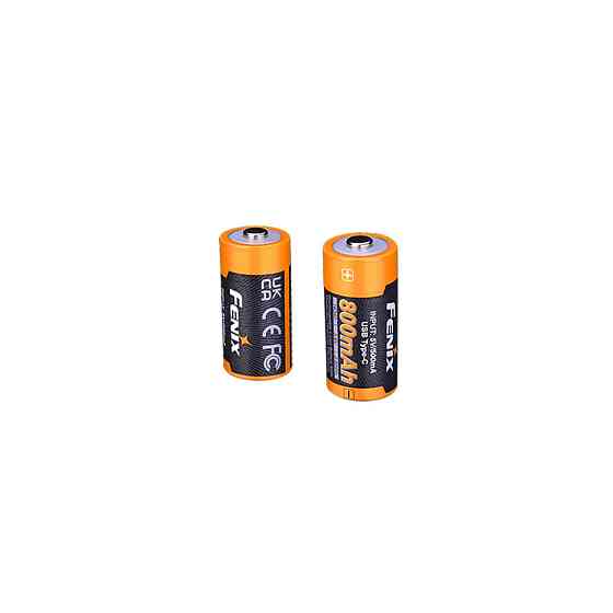 Акумулятор 16340 Fenix 800 UP mAh Li-ion Type-C Київ