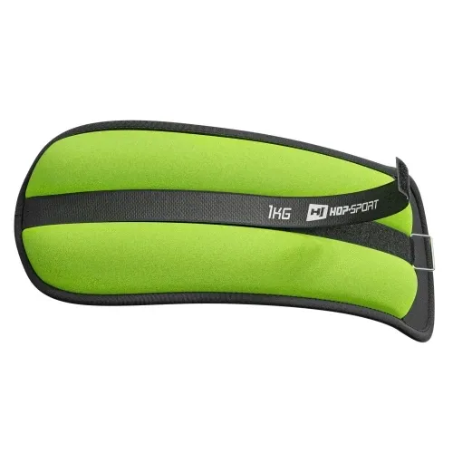 Набор утяжелителей для ног и рук 2х1 кг Hop-Sport зеленый Киев