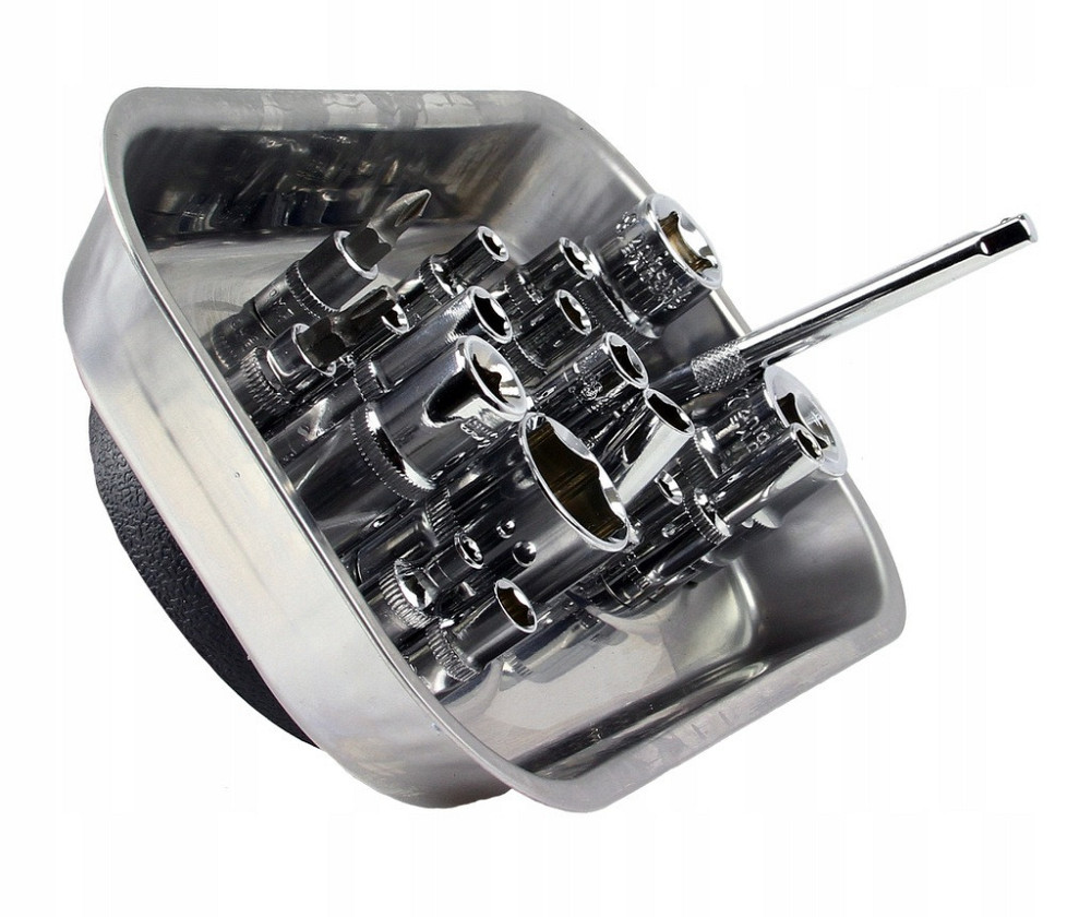 Магнітна подвійна чаша для майстерні під зберігання різних деталей Mar-Pol (M66806) Нововолинськ - фото 6