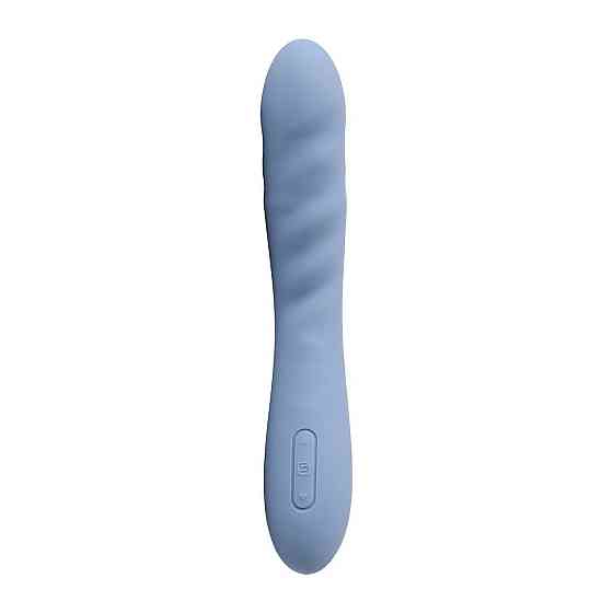 Смарт-вібратор з пульсацією Svakom Ava Neo Cornflower Blue, 15 режимів роботи, водонепроникний Sex Aura Київ