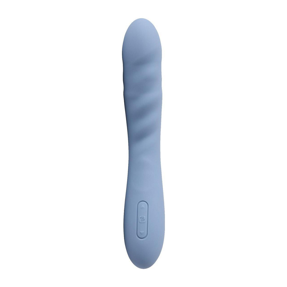 Смарт-вібратор з пульсацією Svakom Ava Neo Cornflower Blue, 15 режимів роботи, водонепроникний Sex Aura Київ - фото 1