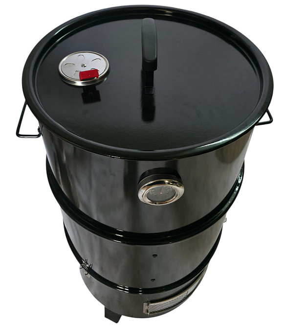 Угольная коптильня GRILLI Barrel Smoker 400051 Код: 013194 Ровно - изображение 2