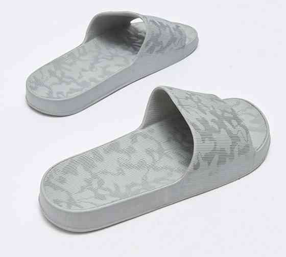 Чоловічі капці для душу басейна шльопанці піна чорні 42 Одеса