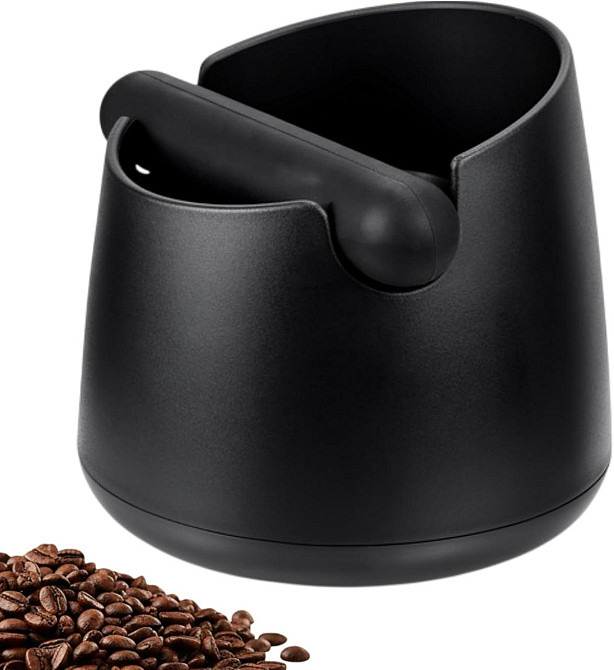 Контейнер для портфильтра черный knock box отбойник для эспрессо компактный нержавеющая сталь Киев - изображение 9