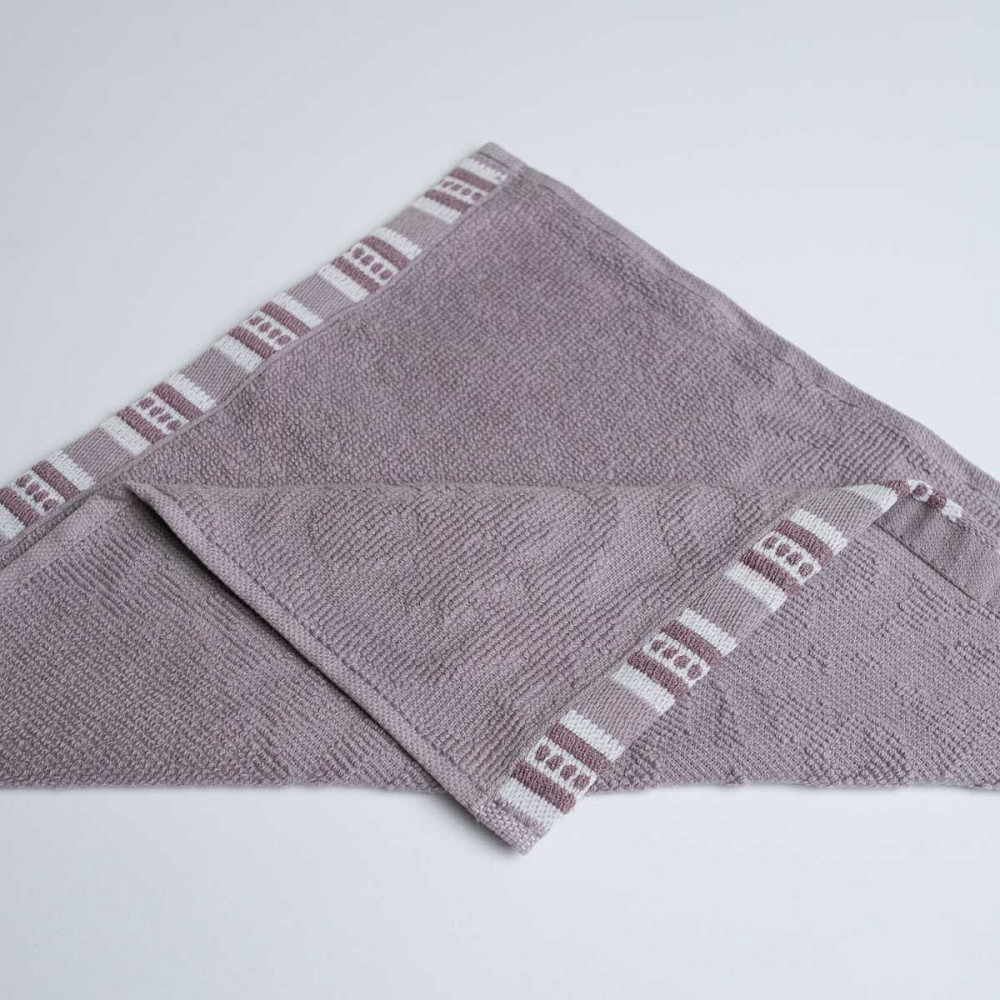 Полотенце кухонное махровое с орнаментом GM Textile 30х30см 400г/м2 (Пепельный) Сумы - изображение 2
