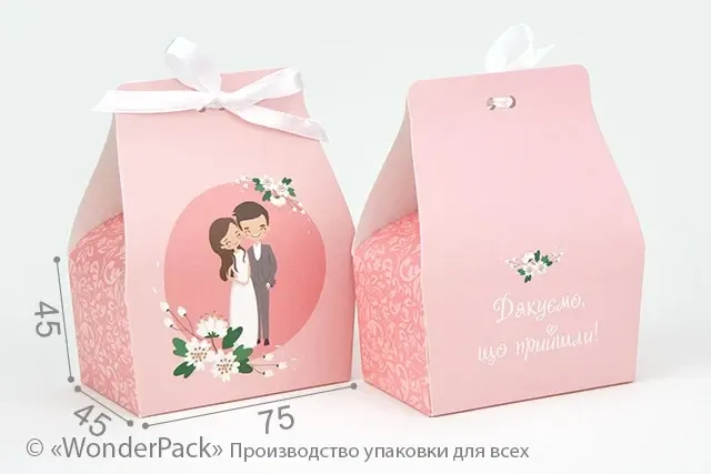 Подарок гостям на свадьбу Gef. Индивидуальные бонбоньерки для гостей. Одесса - изображение 5