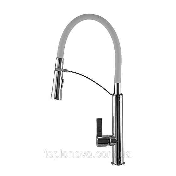 Смеситель для кухни TOPAZ SARDINIA TS 8817-H23-W-S Черновцы