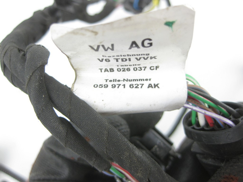 VAG  059971627AK Джгут проводів від блоку до свічок розжарювання Одеса - фото 6