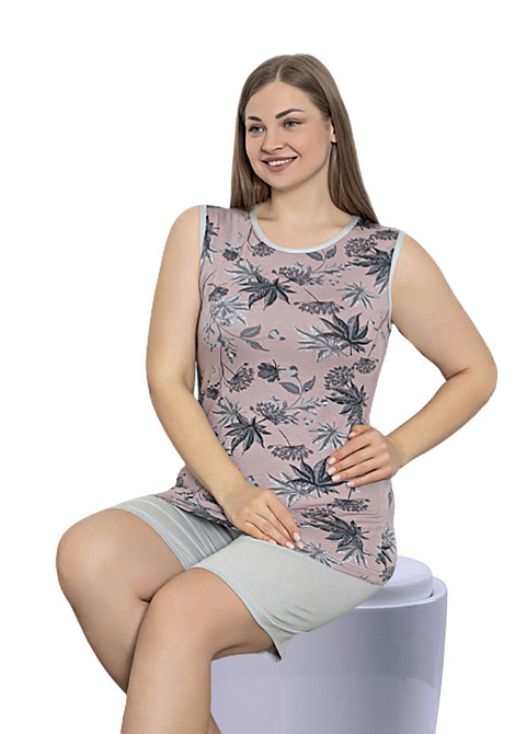Пижама шорты и майка L10408 3XL Киев - изображение 1