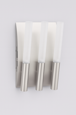 Настенный светильник Paulmann 3×20Вт дизайнерское бра с тремя галогенными лампами 12В с матовым стеклом металл Киев