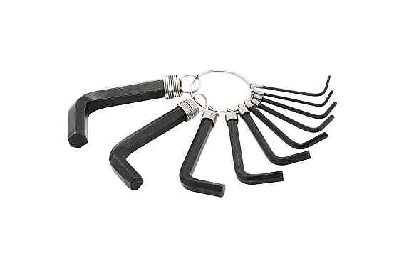 MASTERTOOL Ключі шестигранні MASTERTOOL CrV 1,5-10 мм набір 10 шт 75-0954 Коломия