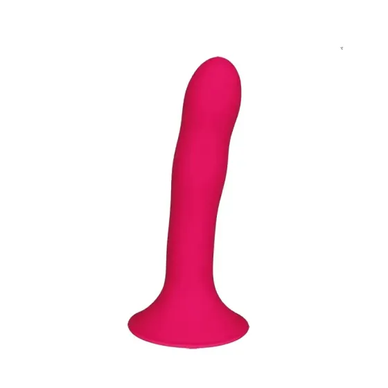 Дилдо з присоскою Adrien Lastic Hitsens 4 Pink, відмінно для страпона, діаметр 3,7см, довжина 17,8см Львів