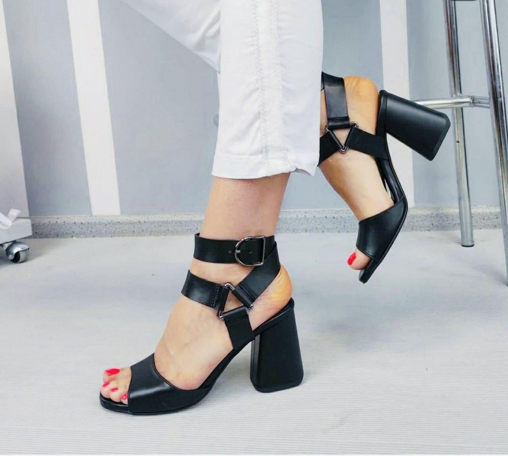 Nivelle Босоніжки жіночі NIVELLE 2123/8058-8066 чорні (літо, шкіра натуральна) (4622) 35р.36р. Коломыя - изображение 2