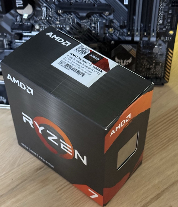 Комплект Ryzen 7 5800X, Asus Tuf B550 материнська плата Київ - фото 1