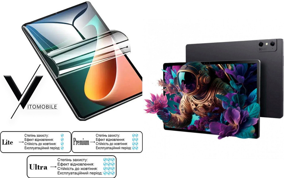Полиуретановая пленка HyperClear Guard для Zte Nubia Pad 3D Киев - изображение 1
