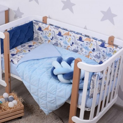 Дитячий постільний набір Верес Velour Dino 5 одиниць (218.03) Вінниця - фото 2