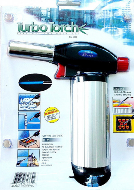 Горелка с пьезоподжигом Turbo Torch OL-600 Полтава - изображение 1