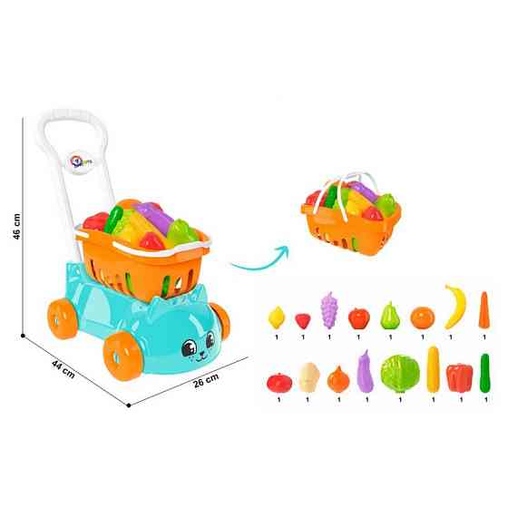 Детская тележка для супермаркета 7570TXK Винница