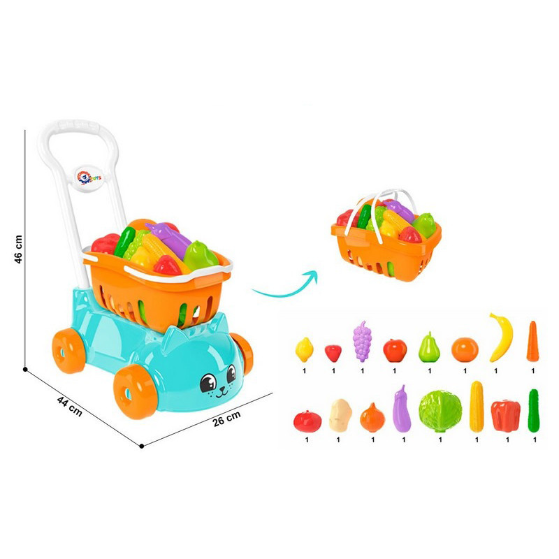 Детская тележка для супермаркета 7570TXK Винница - изображение 2