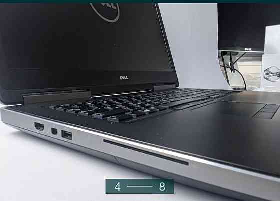 Ноутбук: DELL Precision 7710 Xeon E3 - 1535M 4K UHD Quadro M5000M 32Gb. 2x512Gb. Харків