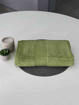 Полотенце банное Ideal Textile однотонное 500 г/м2 70х140 см (56860394) Оливка 1 шт Черновцы