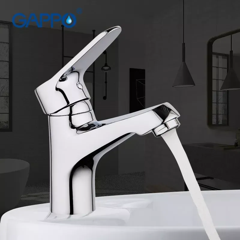 Змішувач для умивальника GAPPO G1036 хром Київ - фото 2