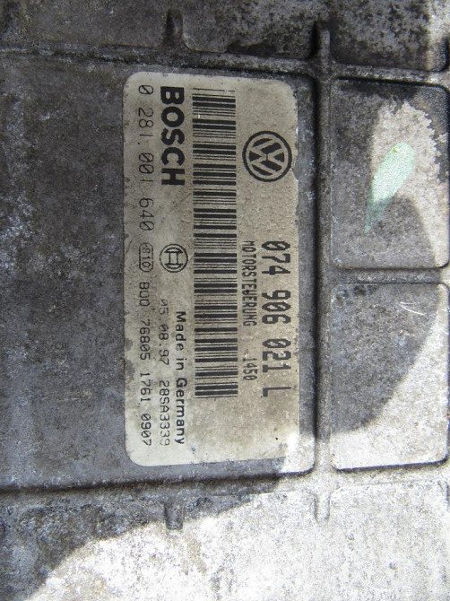 Блок керування двигуном VW T4 2.5 tdi 1990-2003 (074906021L) Ковель - фото 3