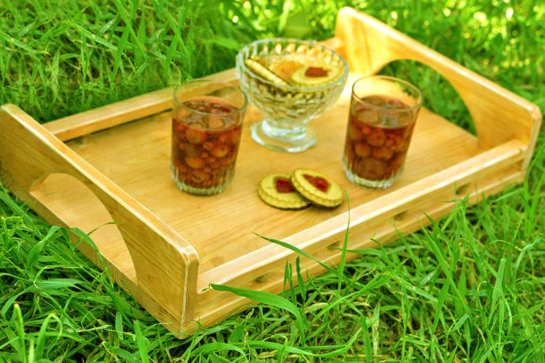 Поднос деревянный 